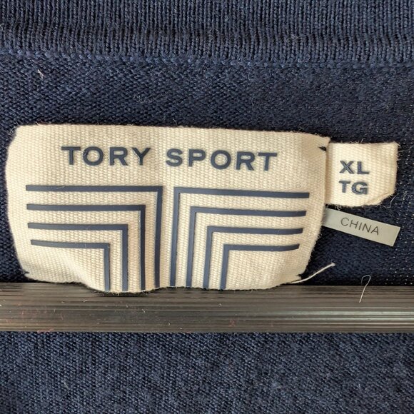 Merino Wool Multicolor Tory Burch Plaid Cardigan - Picture 5 of 8